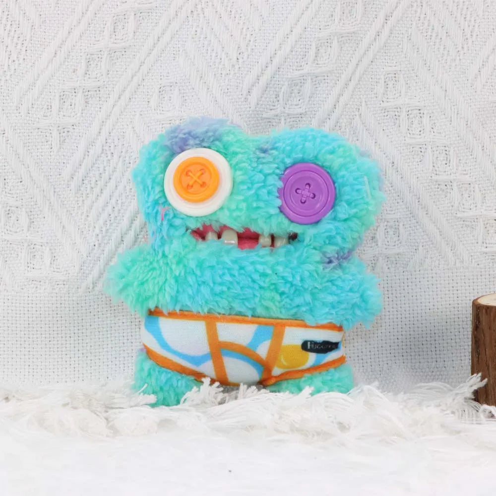 Fuggler Ugly Cute Monster Plush, 4inch Collectible Stuffed Toy, Funny Hairy Alien Doll for Fans Gift