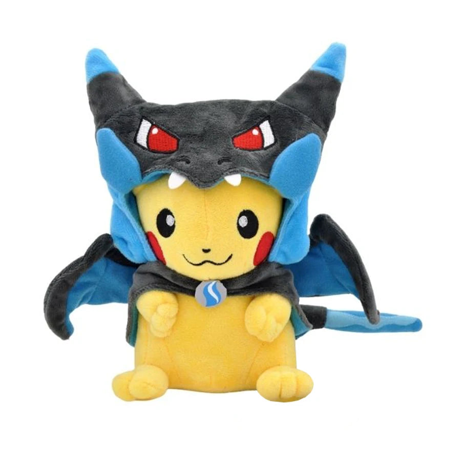 2026 Pokemon Plush Dolls Set - Soft Stuffed Animals Pikachu Charmander Bulbasaur Squirtle Psyduck Eevee Peluche Toy Gifts