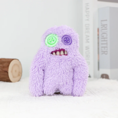 Fuggler Ugly Cute Monster Plush, 4inch Collectible Stuffed Toy, Funny Hairy Alien Doll for Fans Gift