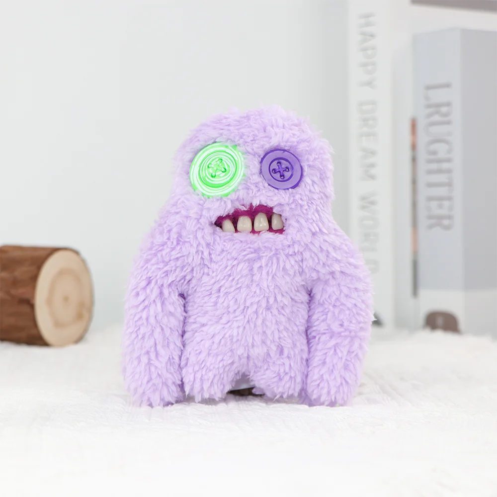 Fuggler Ugly Cute Monster Plush, 4inch Collectible Stuffed Toy, Funny Hairy Alien Doll for Fans Gift