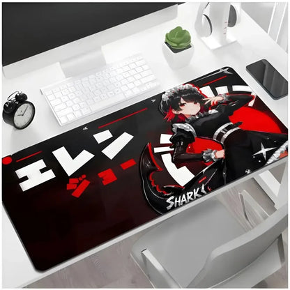 Shark Warrior Zenless Zone Zero Ellen Joe Gaming Desk Mat