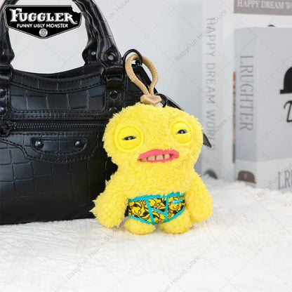 Original Fuggler Ugly Teeth Monster Plush Toy Keychain Pendant