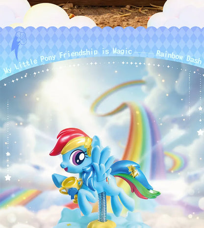 Genuine Blind Box My Little Pony Joyful Party Shaking Joy Series Cute Figurine Desk Decor Gift For And Anime Lover Toys