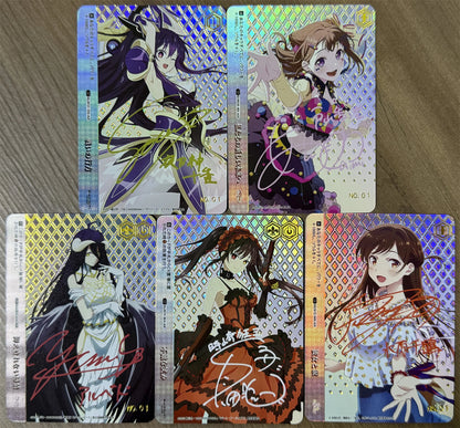 Collectibles Card DIY ACG Goddess Story Anime Faruzan Hatsune Miku Weiss Schwarz Miku Rem Games Toys Festivals Birthday Gifts