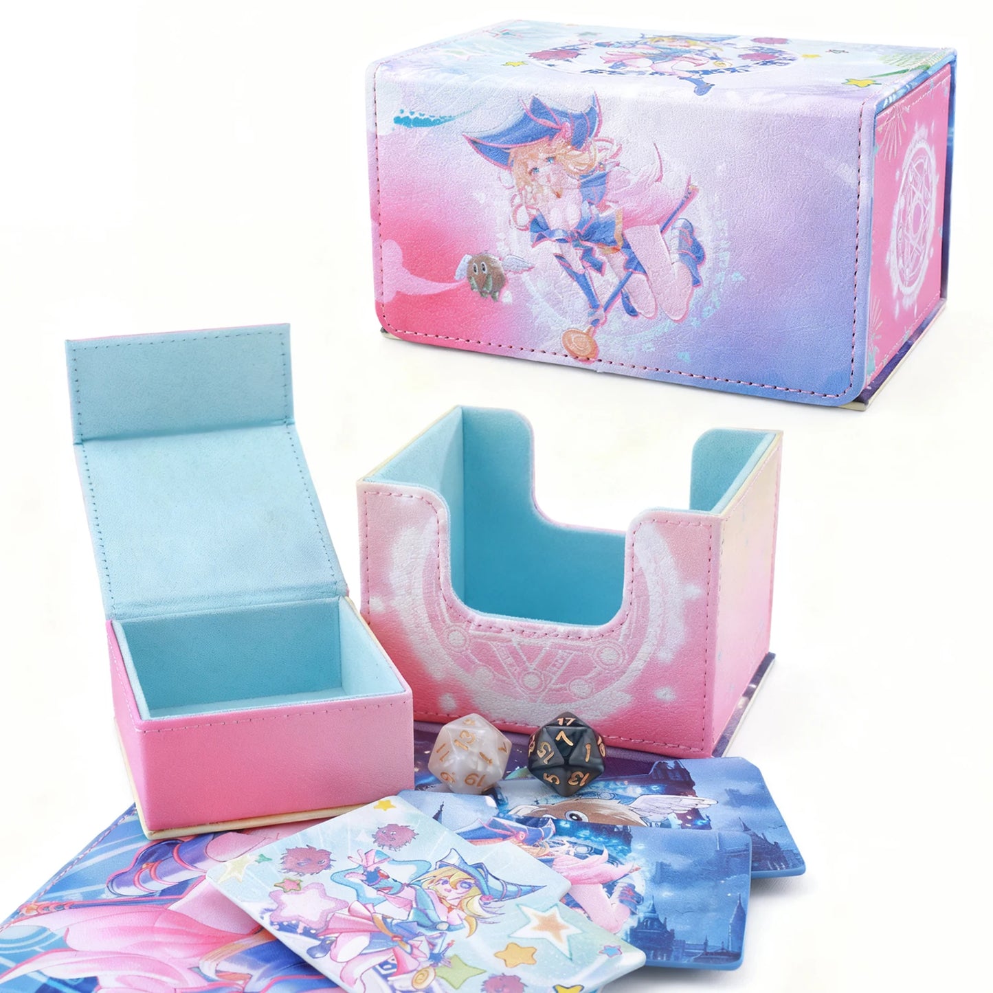 Gacha Dark Magician Girl Deck Box Dicewinder for YGO