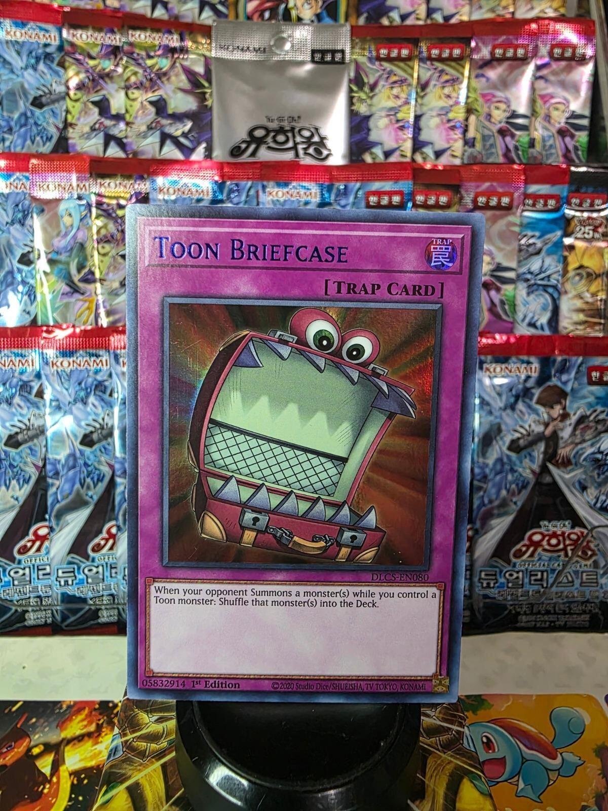Toon Briefcase (Green) 1st Edition Ultra Rare Dragons of Legend: The Complete Se