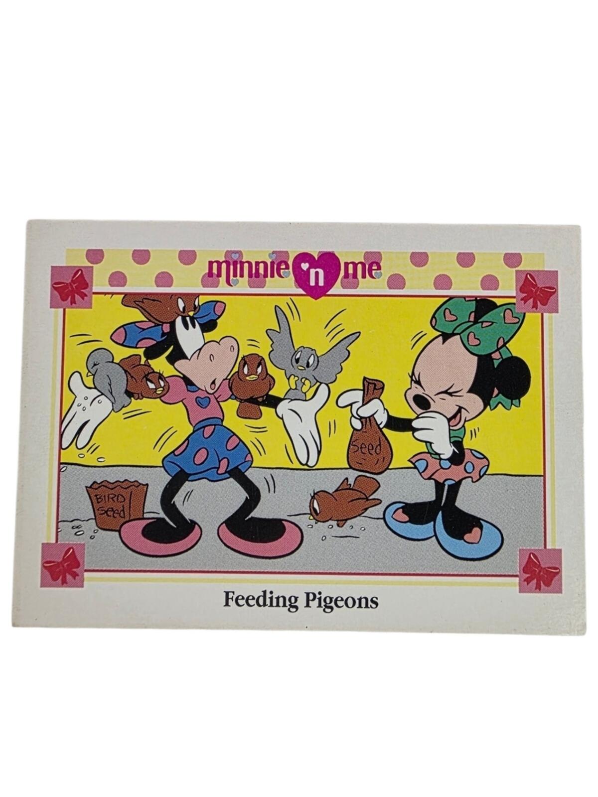 1991 Disney Minnie 'n Me Trading Card - Pink, Yellow, Blue