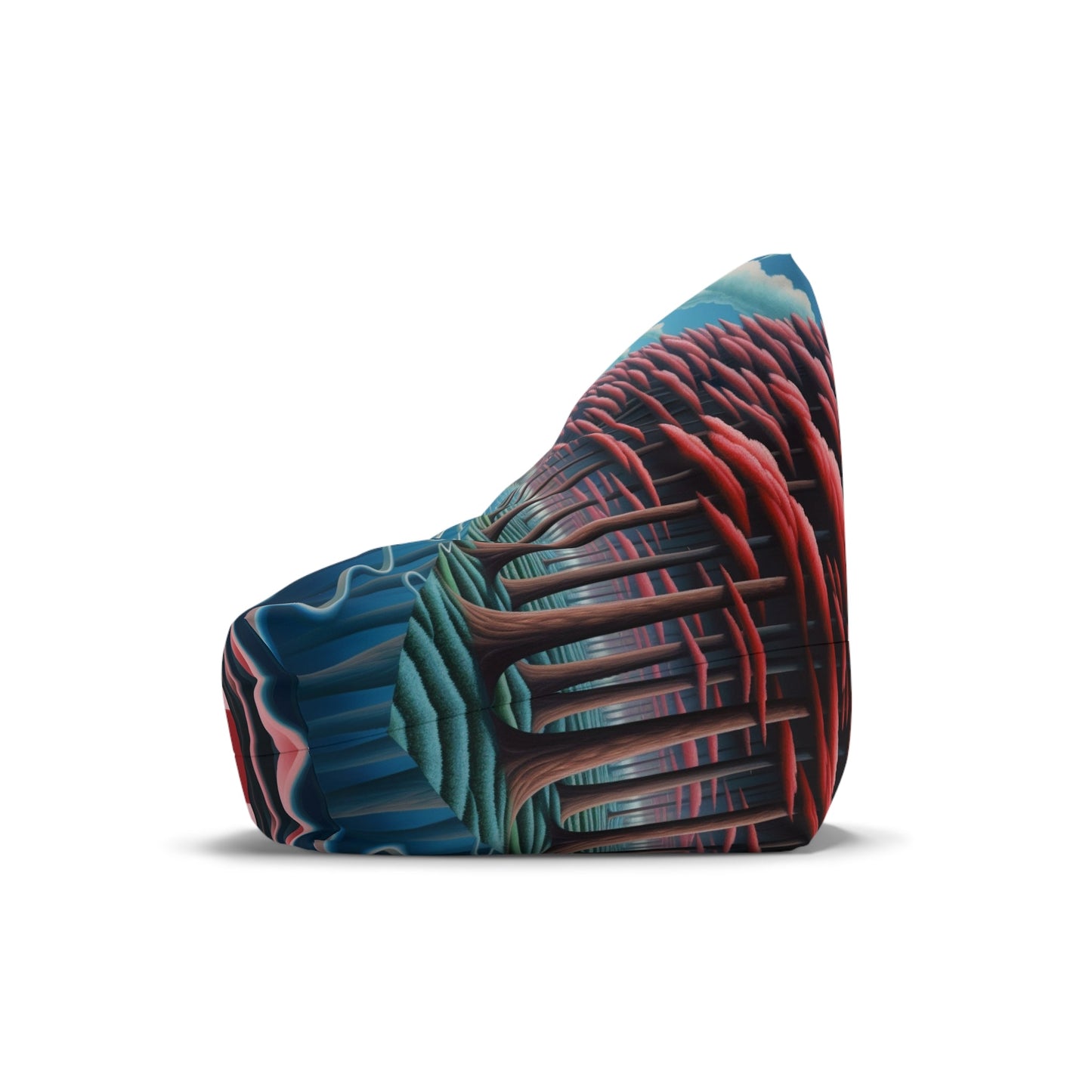 Abstract Delusions Bean Bag Chair Cover - The Elevated Existence