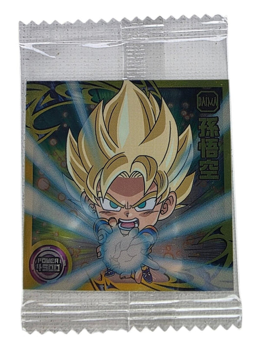PSA Gradable Chibi Japan Exclusive Holographic Dragonball Wafer (SEALED)