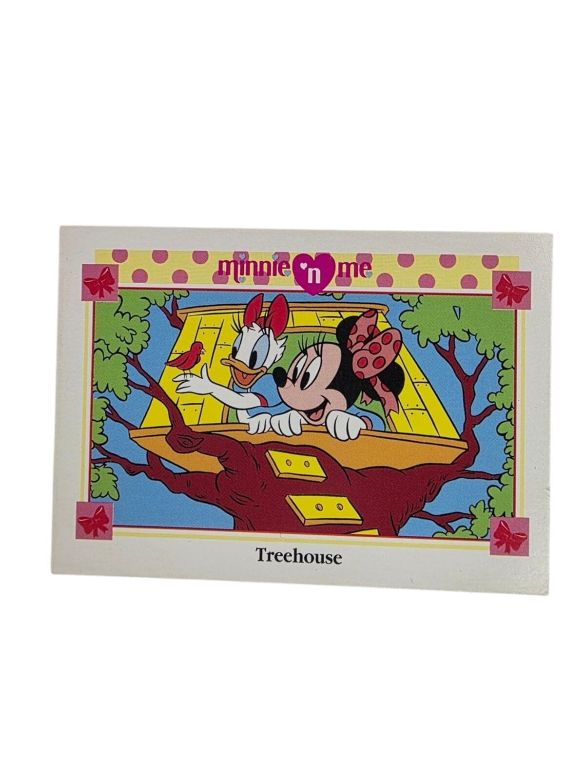 Vintage 1991 Disney Minnie 'n Me Trading Card
