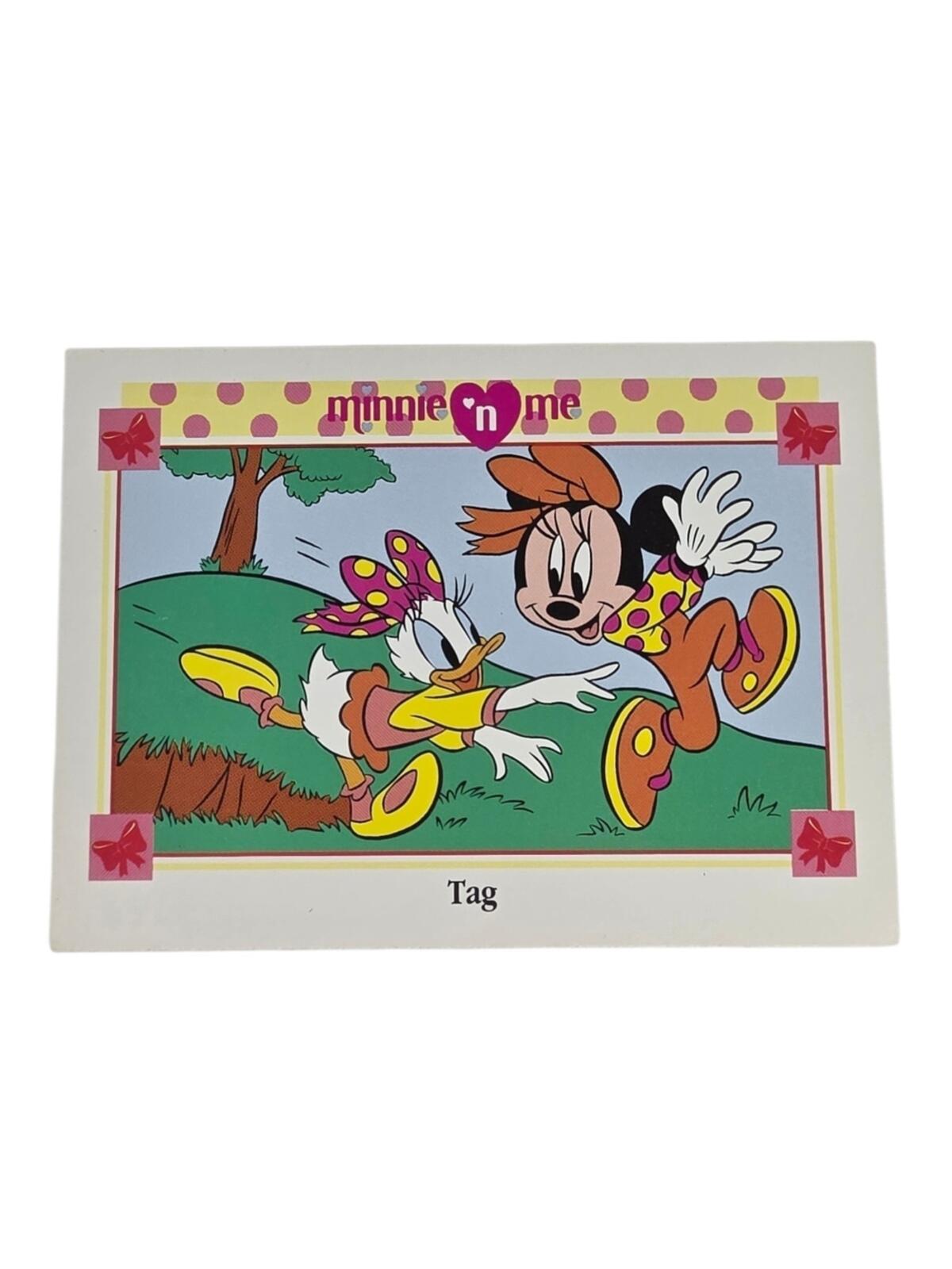 1991 Disney Minnie 'n Me Collectible Trading Card
