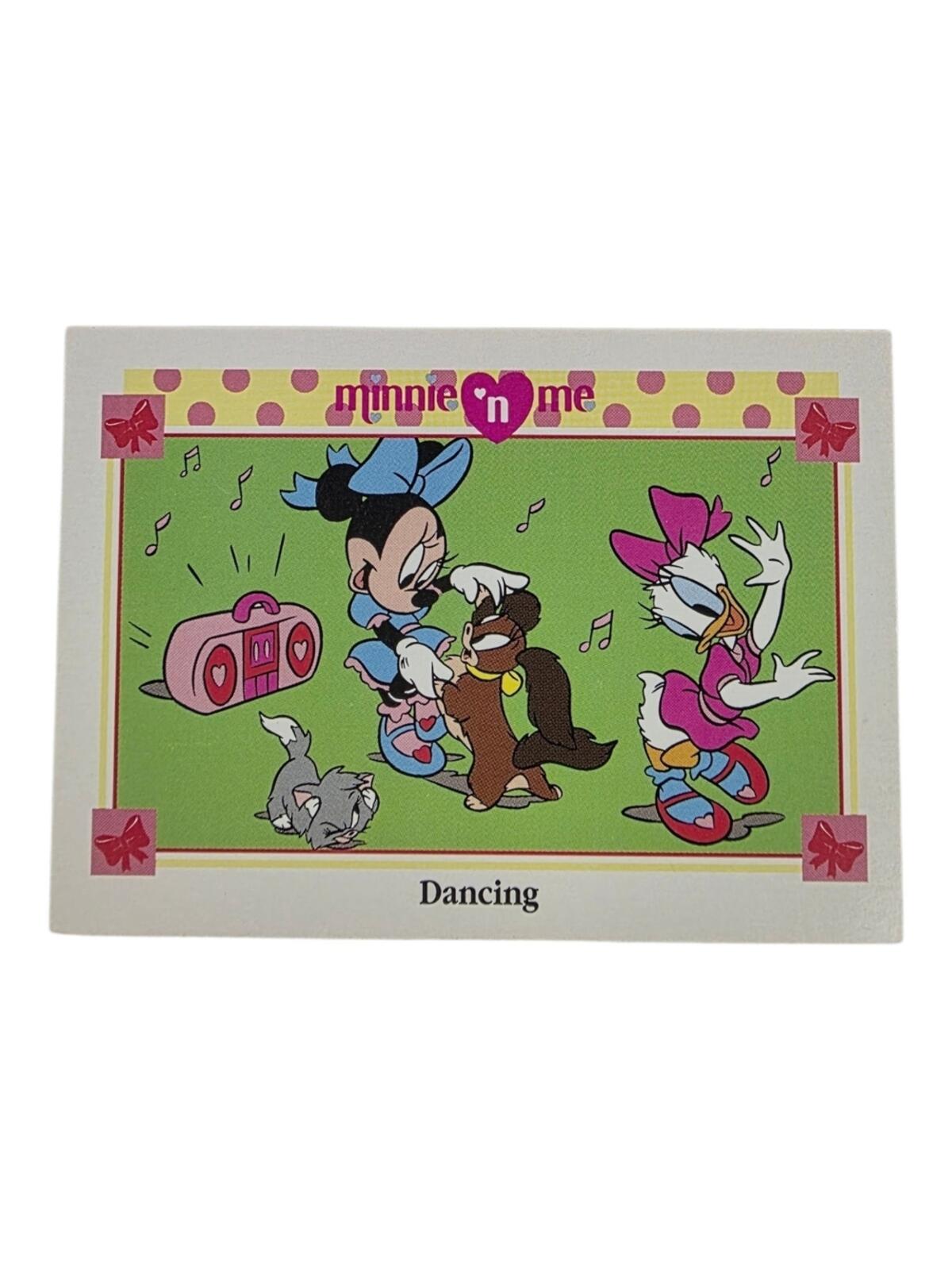 1991 Disney Minnie 'n Me Collectible Trading Card