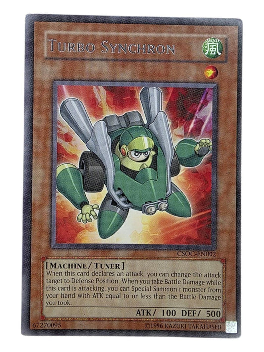 Turbo Synchron Yu-Gi-Oh! card, Crossroads of Chaos CSOC-EN002.
