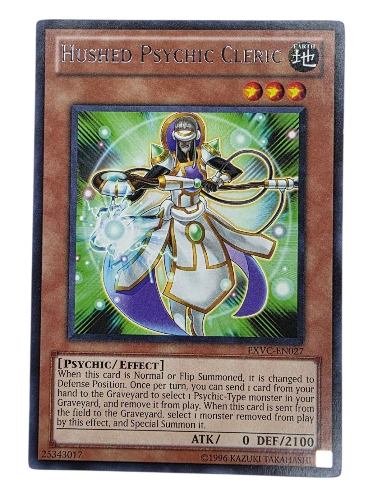 Hushed Psychic Minister 1st Edition Common Duelist's Advance DUAD-EN014 LP