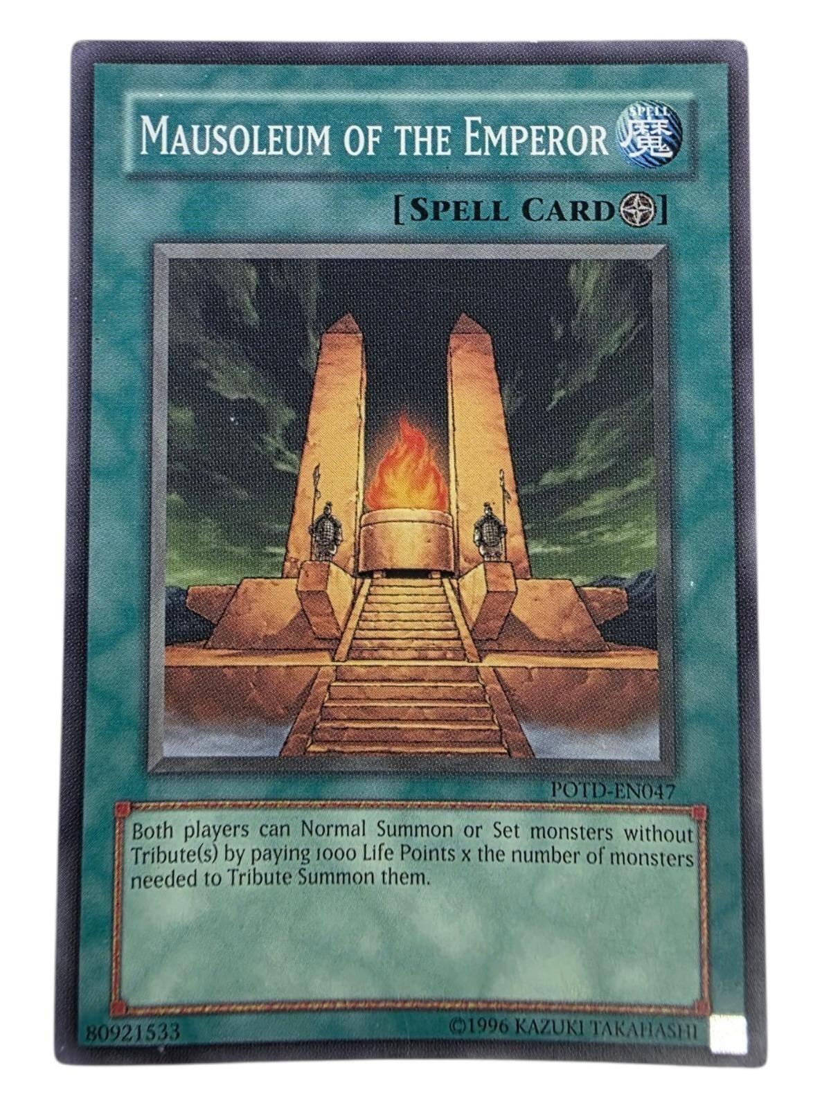 Mausoleum of the Emperor Unlimited Super Rare OTS Tournament Pack 16 OP16-EN006