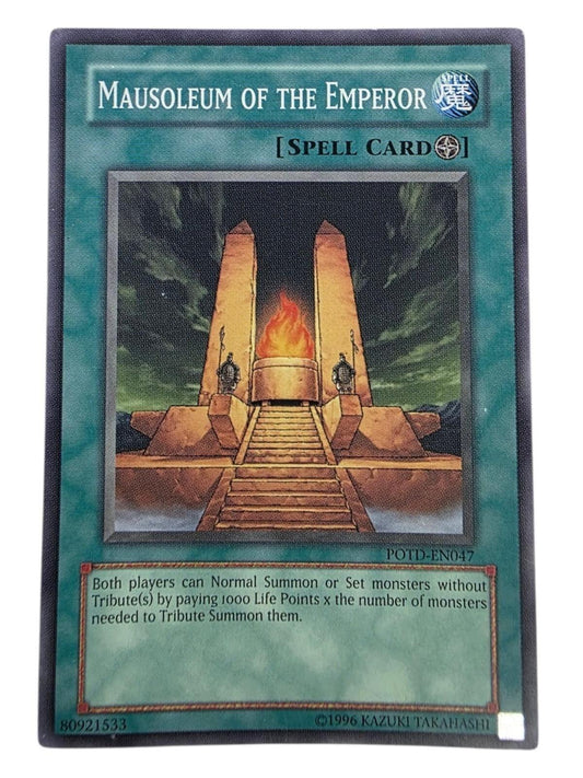 Mausoleum of the Emperor Yu-Gi-Oh! spell card.