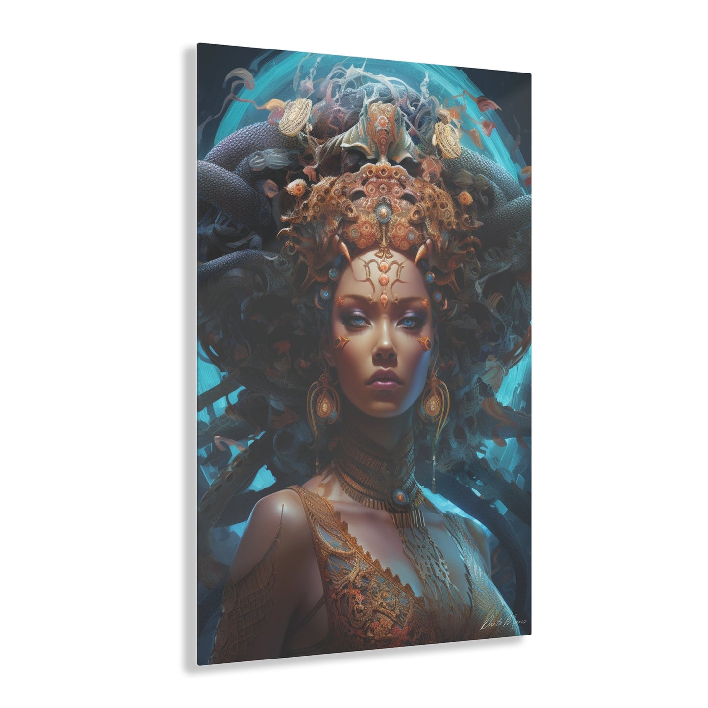 Cephalosian Queen Acrylic Wall Piece - The Elevated Existence