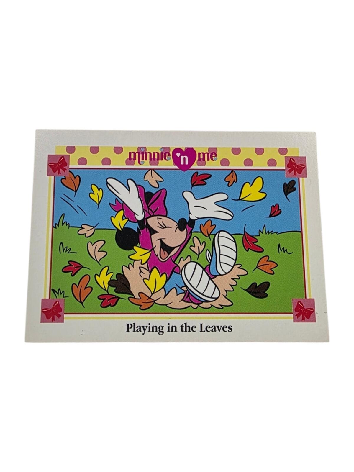 1991 Disney Minnie 'n Me Collectible Trading Card