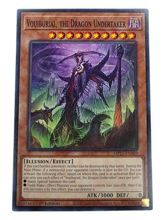 Vouiburial, the Dragon Undertaker 1st Edition Ultra Rare Yu-Gi-Oh! card.