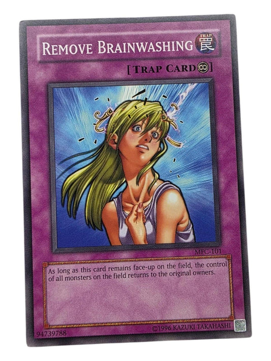 Remove Brainwashing continuous trap card from Yu-Gi-Oh! Magician's Force.