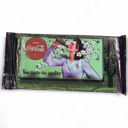 Vintage Coca-Cola 1997 Premium Collectors Trading Cards New Factory Sealed Pack