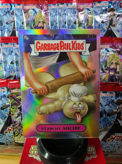 2022 Starchy Archie Holographic Garbage Pail Kids Trading Card