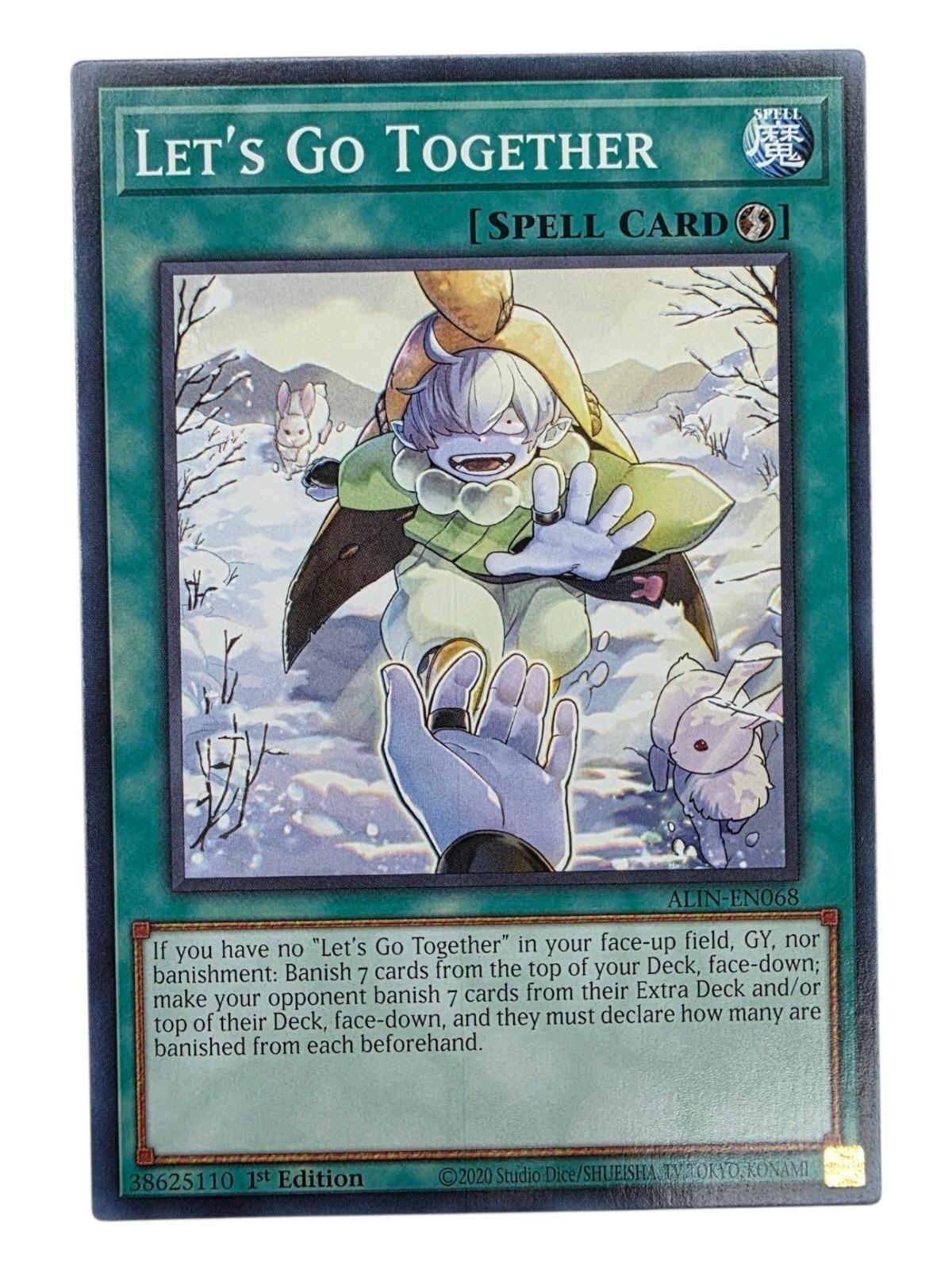 Let's Go Together 1st Edition Common Alliance Insight ALIN-EN068 LP