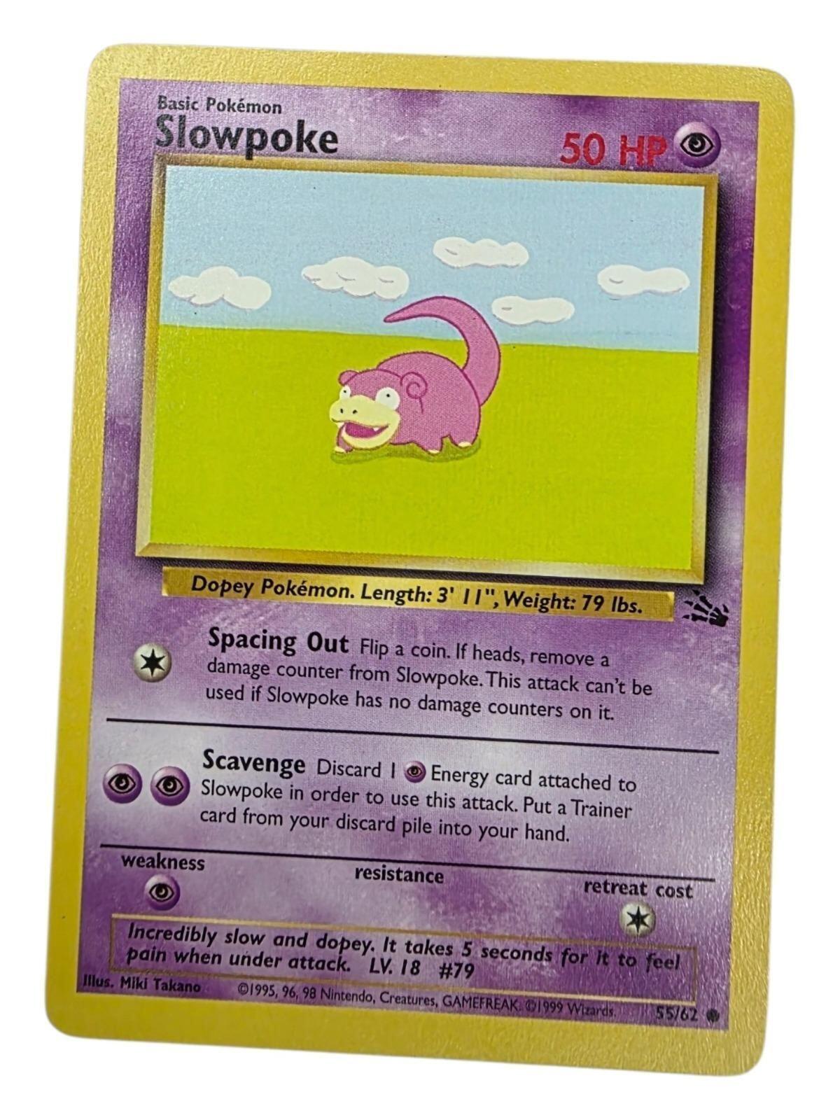 Slowpoke Unlimited Common Fossil 55/62 LP