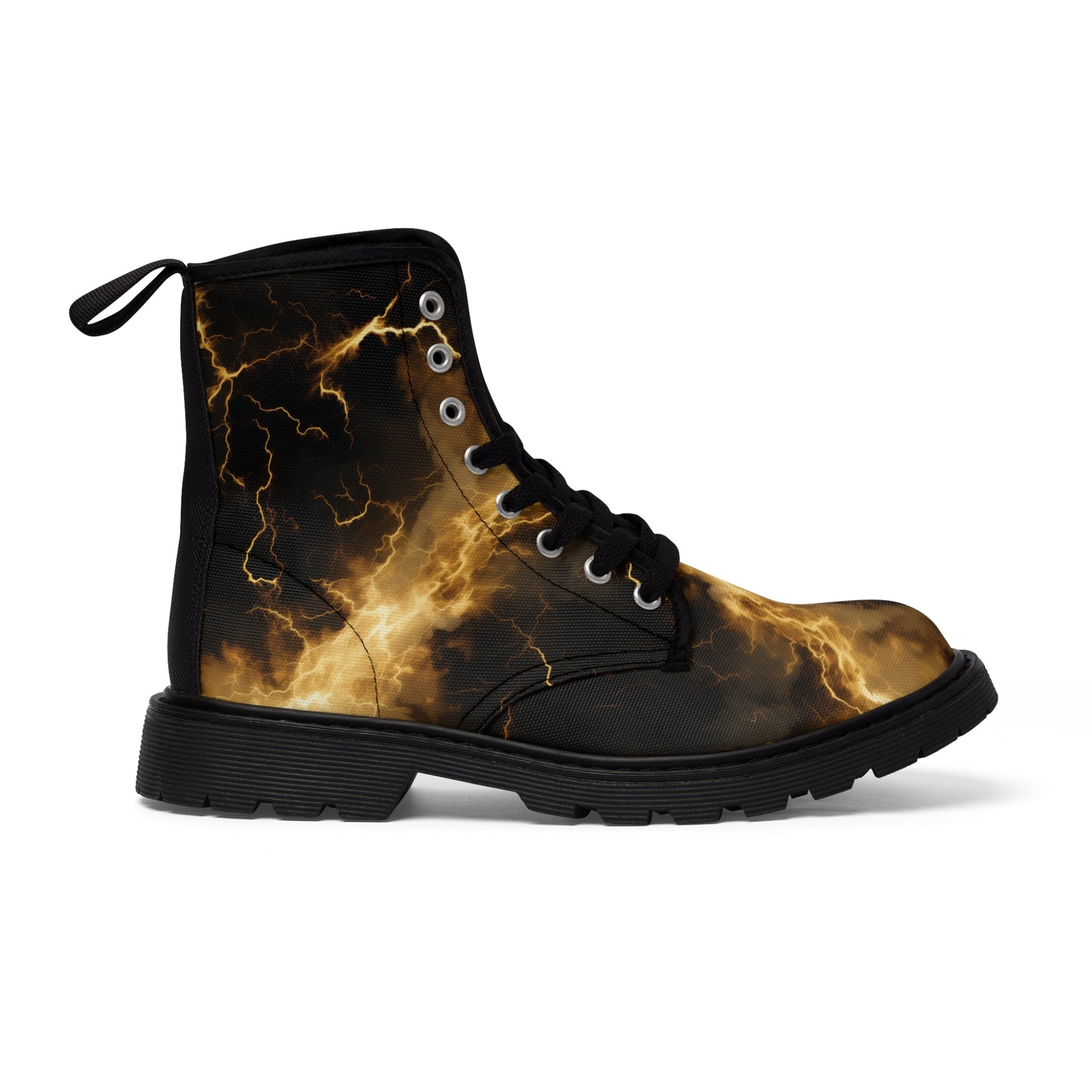 God Struck Women's Canvas Boots - The Elevated Existence