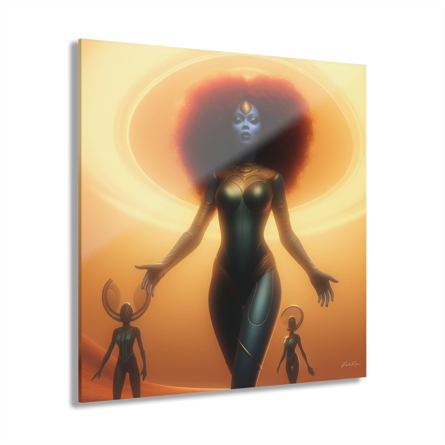 Goddess Frequency Acrylic Wall Piece - The Elevated Existence