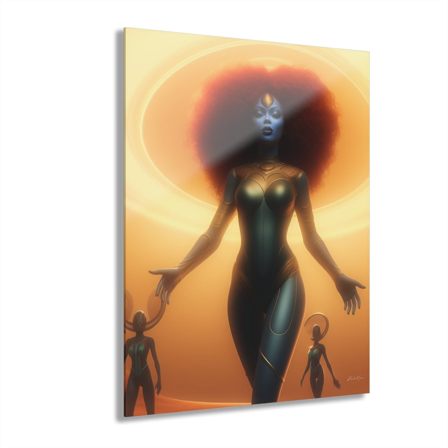 Goddess Frequency Acrylic Wall Piece - The Elevated Existence