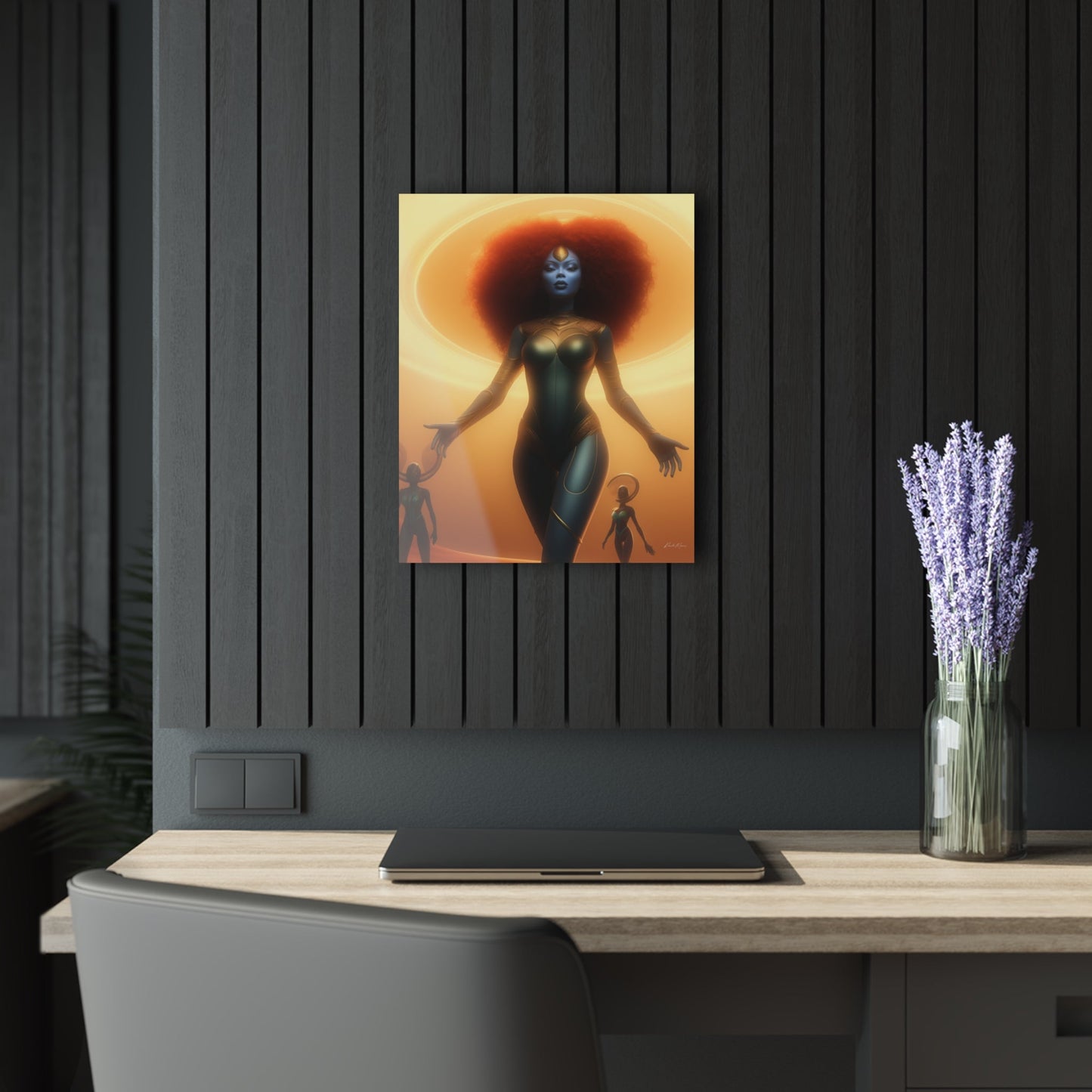 Goddess Frequency Acrylic Wall Piece - The Elevated Existence