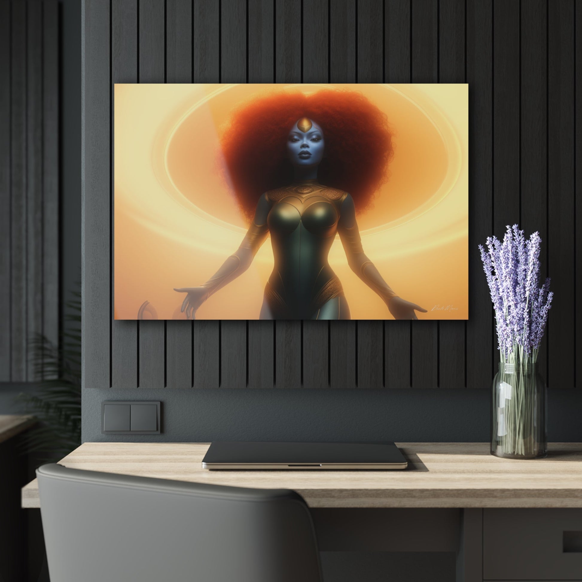 Goddess Frequency Acrylic Wall Piece - The Elevated Existence