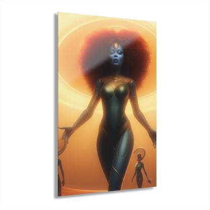 Goddess Frequency Acrylic Wall Piece - The Elevated Existence