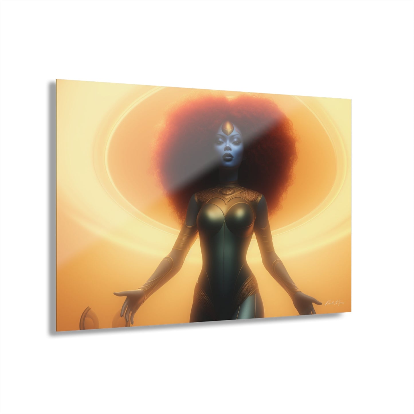 Goddess Frequency Acrylic Wall Piece - The Elevated Existence