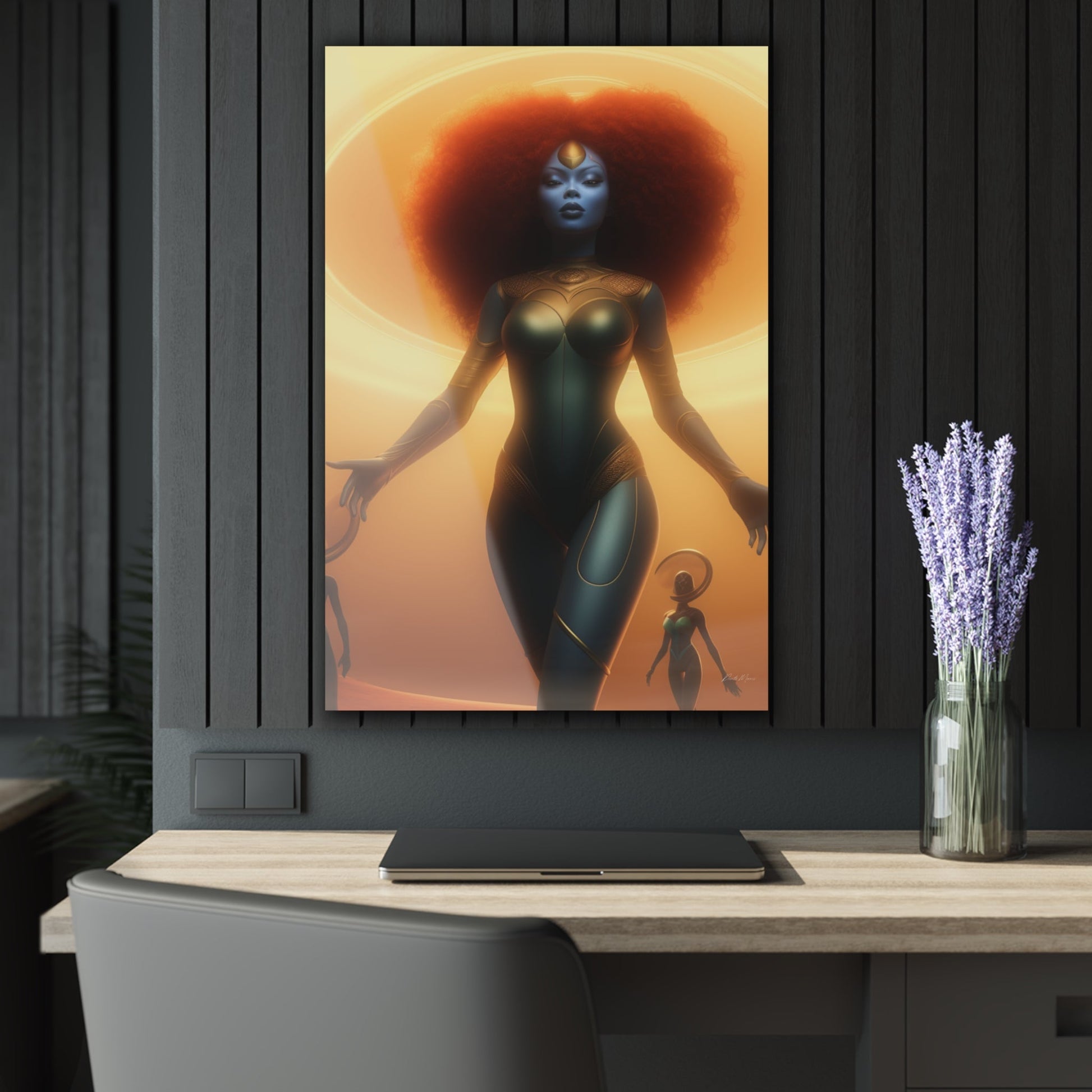 Goddess Frequency Acrylic Wall Piece - The Elevated Existence