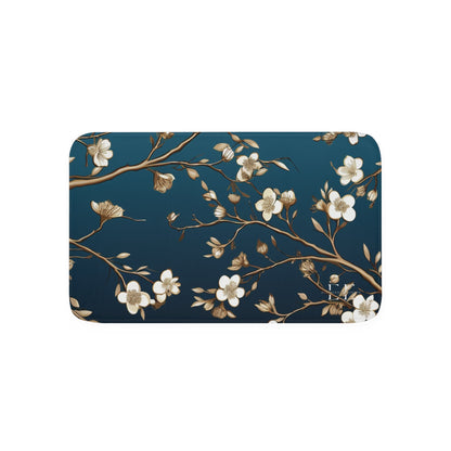 Golden Sky Blossom Memory Foam Bath Mat - The Elevated Existence