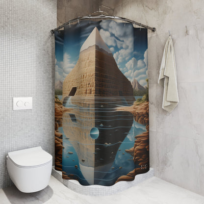 "Higher Power" ? Shower Curtain - The Elevated Existence