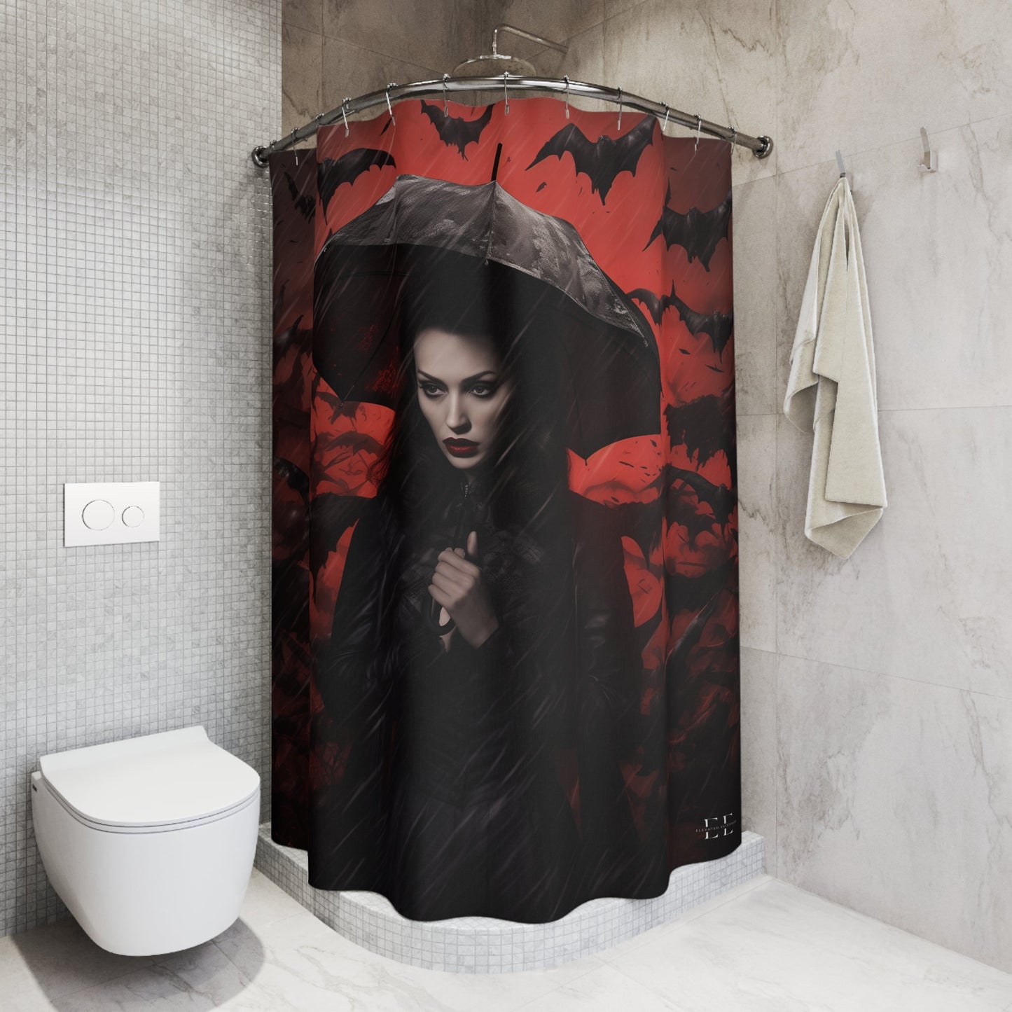 Insatiable Shower Curtain - The Elevated Existence