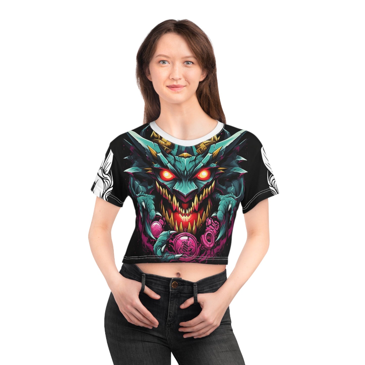 Labyrinth Boss Crop Top - The Elevated Existence