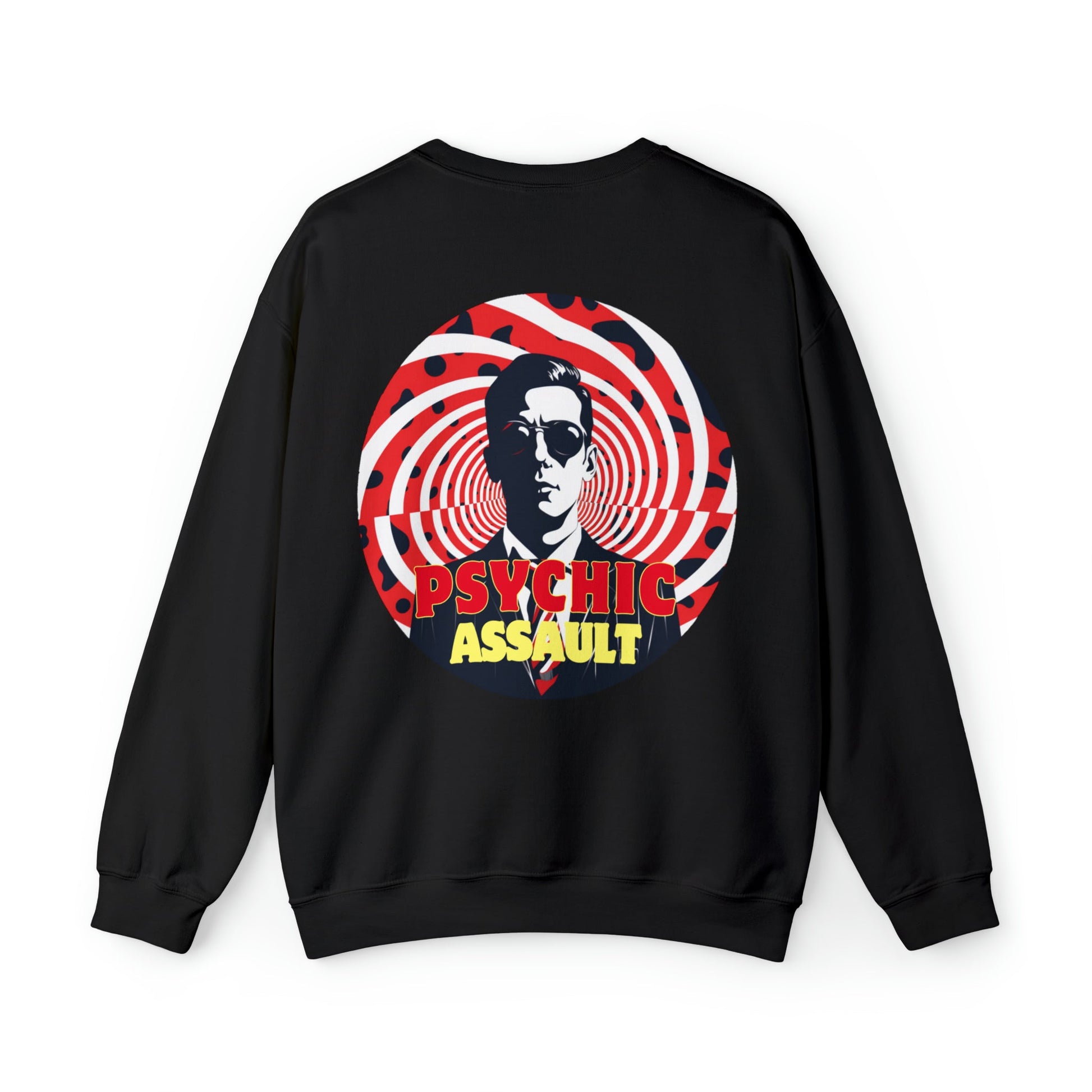 Psychic Assault Crewneck Sweatshirt - The Elevated Existence