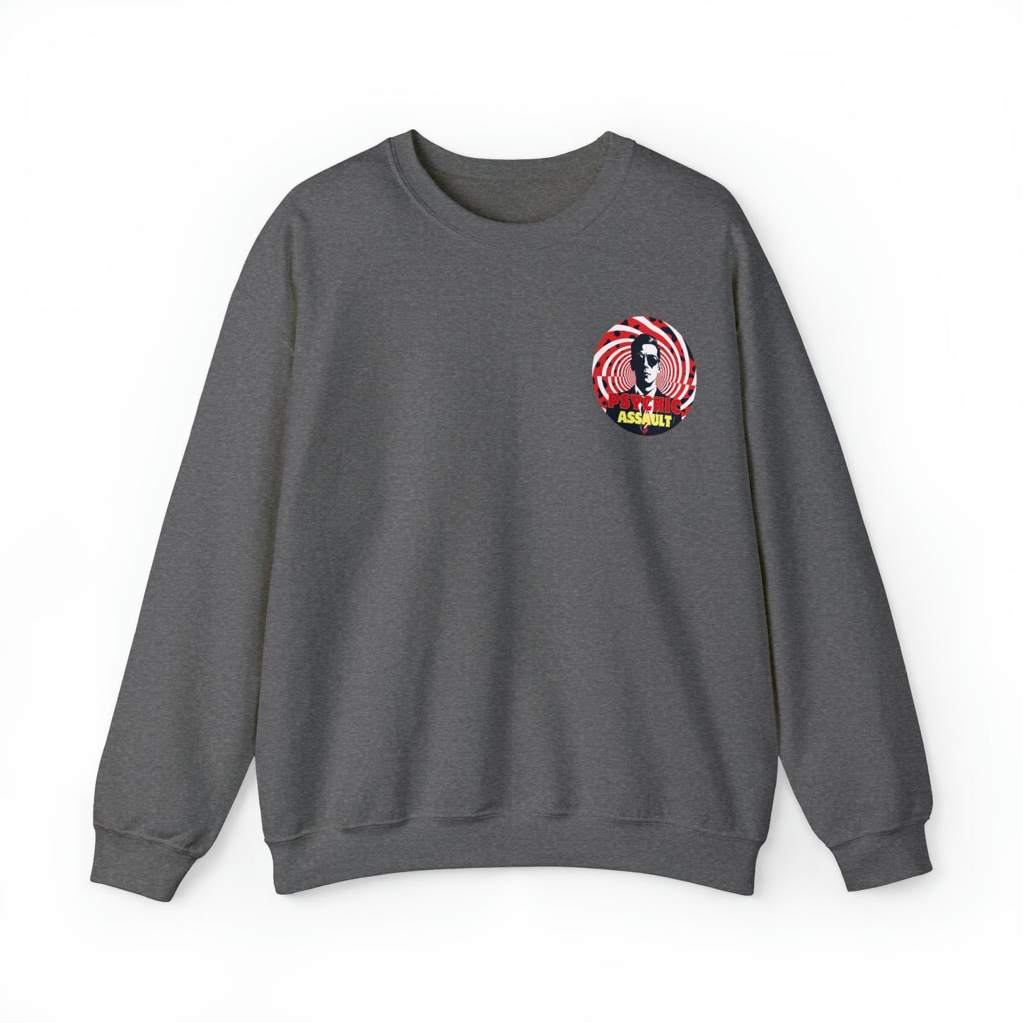 Psychic Assault Crewneck Sweatshirt - The Elevated Existence