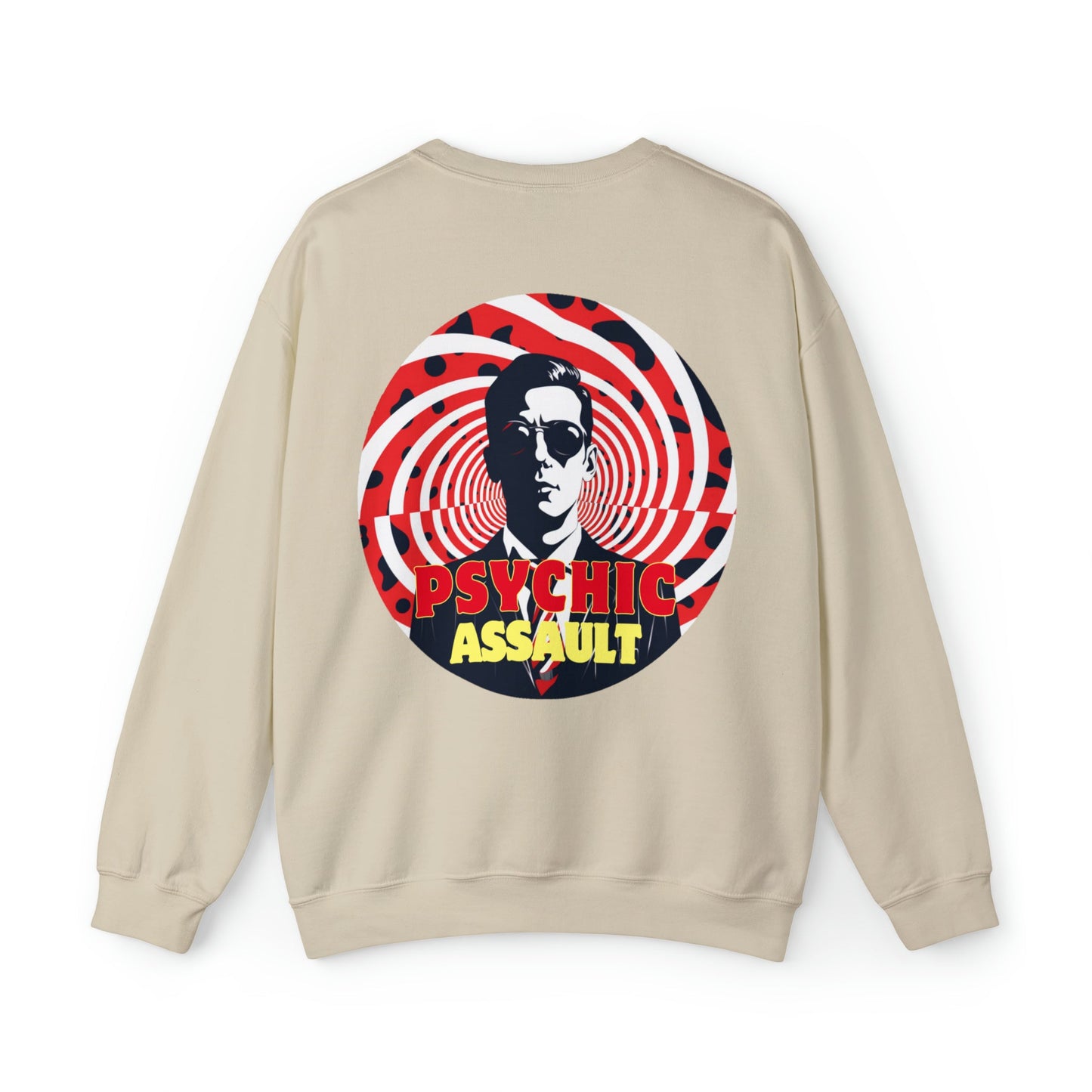 Psychic Assault Crewneck Sweatshirt - The Elevated Existence