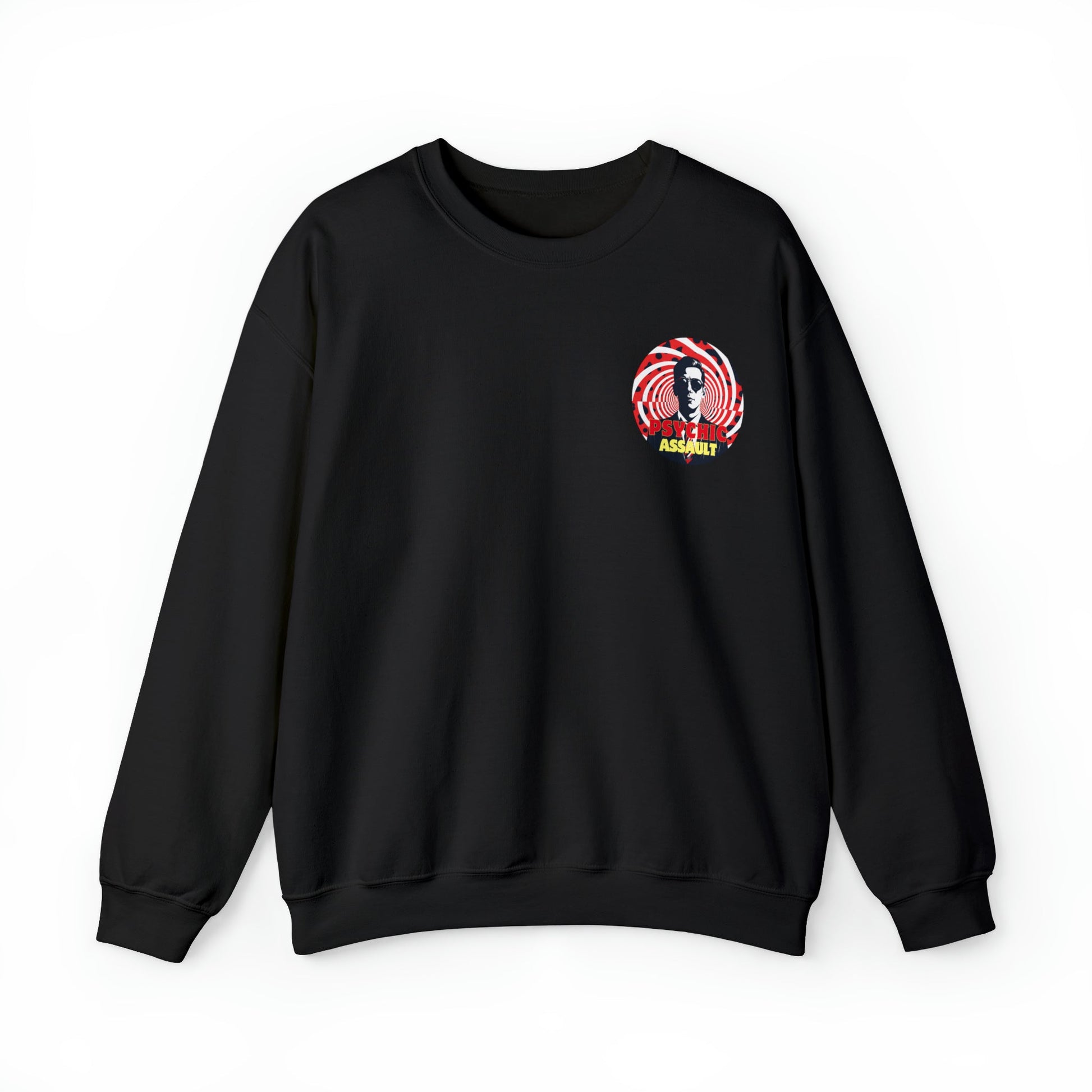 Psychic Assault Crewneck Sweatshirt - The Elevated Existence