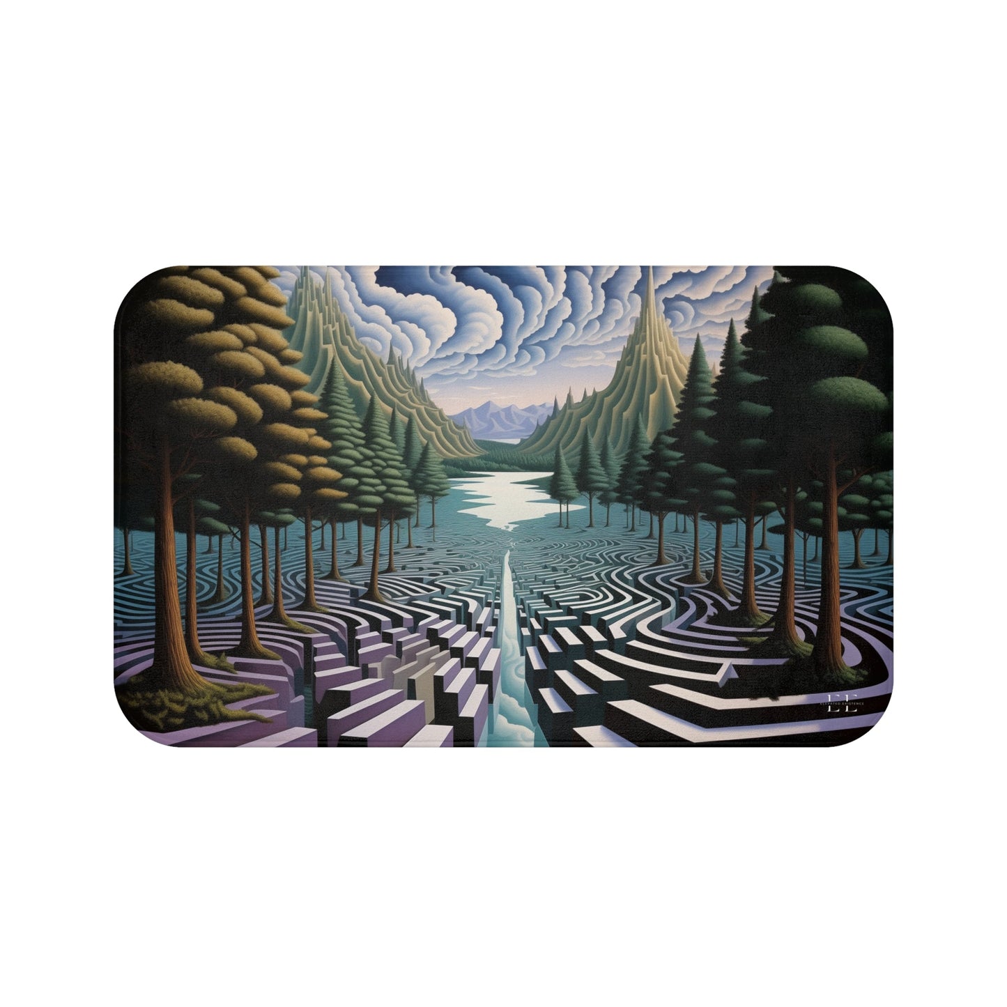 Reality 2.0 Bath Mat - The Elevated Existence