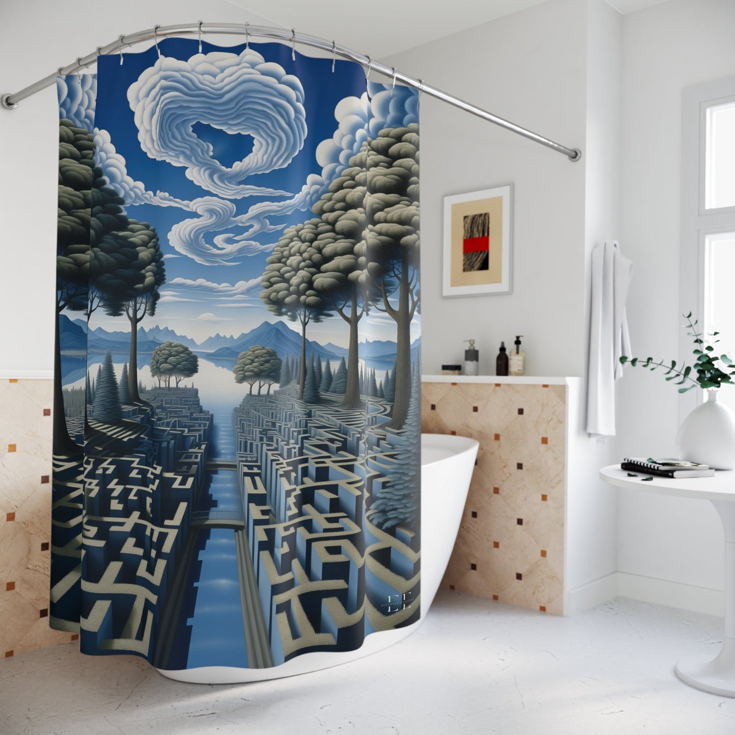 Reality 2.0 Shower Curtain - The Elevated Existence